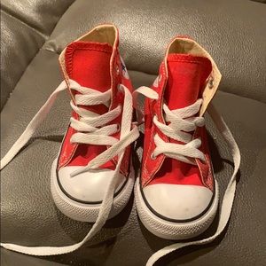 Toddler Red All Star Converse